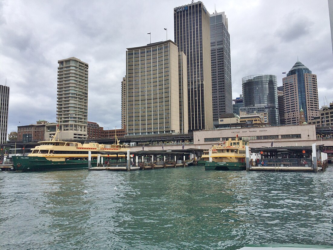 Circular Quay ferry wharf