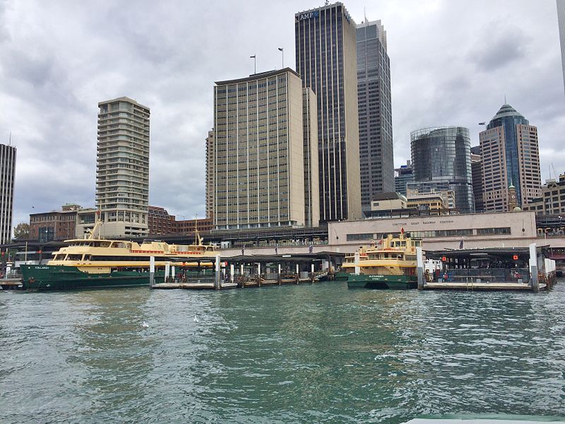 File:Circular Quay Wharf From the Water.JPG