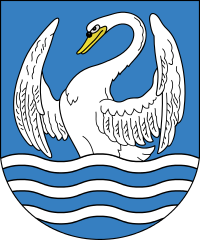 Coat of Arms of Miory, Belarus.svg