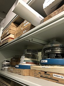 Collection of Tom Palazzolo's films at the Chicago Film Archives. Collection of Tom Palazzolo's films at the Chicago Film Archive.jpg