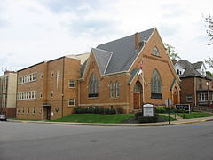 English: College Hill United Methodist Church