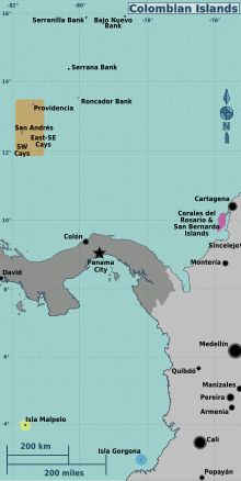 Colombian Islands regions map.svg