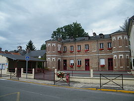 The town hall in Condé-Folie