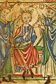 Coronation of Henry the Young King - Becket Leaves (c.1220-1240), f. 3r - BL Loan MS 88-2.jpg