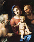 The Holy Family with Saint Jerome (1515)