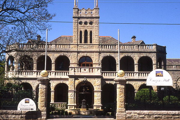 Curzon Hall on Agincourt Road, built in 1898