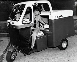 Westcoaster Mailster מסוג "Cushman Mailster", שנת 1955