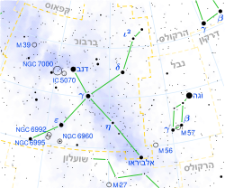 Cygnus constellation map-he.svg