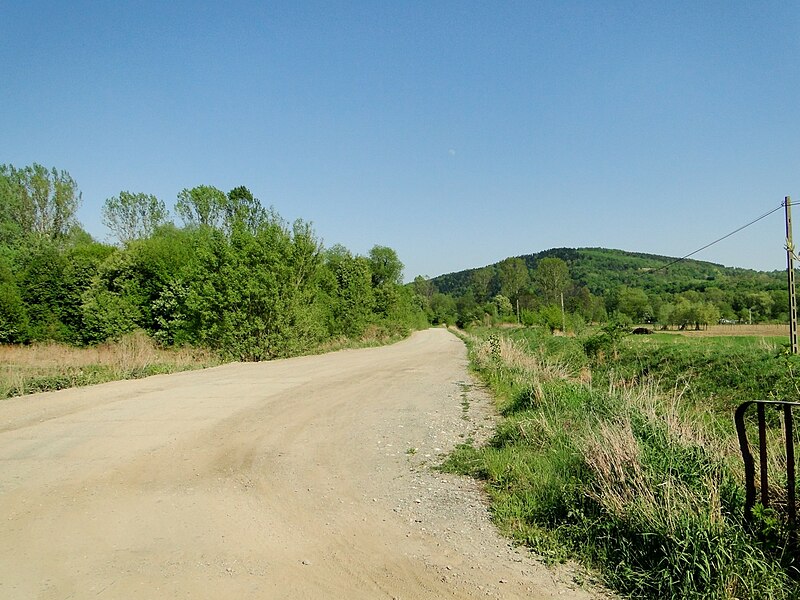 File:Czchów - unhardened road.jpg