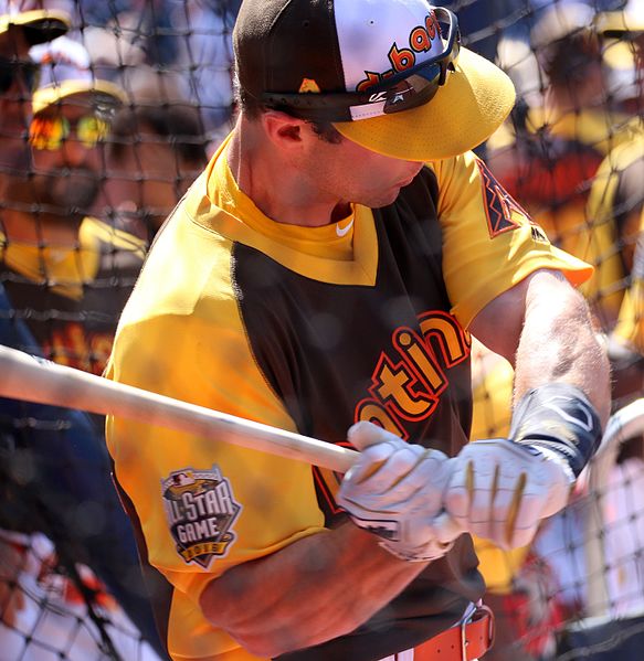 File:D-backs first baseman Paul Goldschmidt takes batting practice on Gatorade All-Star Workout Day. (28042717293).jpg