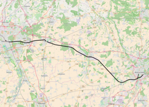 Section of the Hanover – Braunschweig railway line