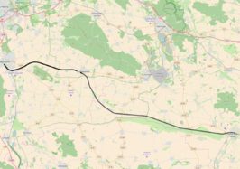 Spoorlijn Wolfenbüttel - Oschersleben op de kaart