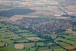 Aerial view of Luthe
