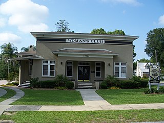 <span class="mw-page-title-main">Dade City Woman's Club</span> United States historic place