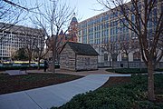 John Neely Bryan Cabin replica