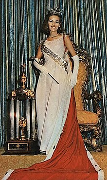 Deborah Bryant, Miss America 1966, postcard front.jpg