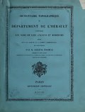 Thumbnail for File:Dictionnaire topographique du département de l'Herault comprenant les noms de lieu anciens et modernes .. (IA dictionnairetopo00thom).pdf