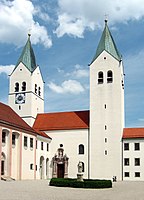 La cathédrale Sainte-Marie-et-Saint-Corbinien de Freising.