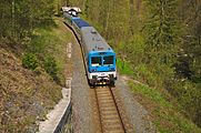 Čeština: Domašovský tunel, Domašov nad Bystřicí, okres Olomouc