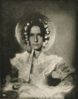 Портрет Дороти Дрейпер работы Джона Уильяма Дрейпера. Дагеротип, 1840