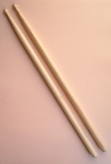 Baguettes tambour, olive nylon