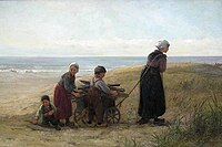 Kinder sammeln (um 1890)