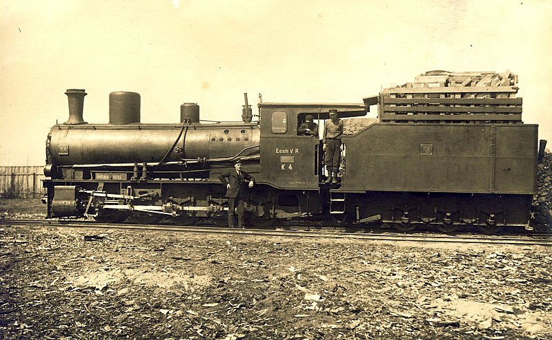 File:Eesti V R K4 - O&K narrow gauge steam locomotive.jpg