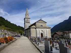 A Saint-Georges de Vailly-templom cikk illusztráló képe