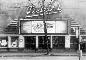 Berlin-Weißensee Kino Delphi: Filmstadt Weißensee, Planung, Architektur und Technik, Filmspielstätte 1945–1959