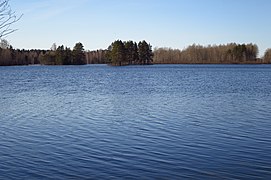 Einjärve karstijärv Einjärve karstinõos kevadel