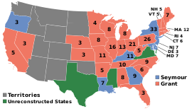 Elecciones presidenciales de Estados Unidos de 1868