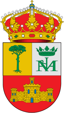 Coat of arms of Algarra Escudo de Algarra.svg