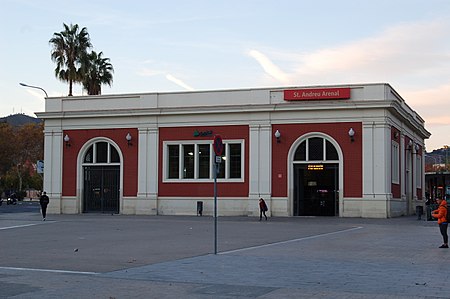 Estación Sant Andreu Arenal