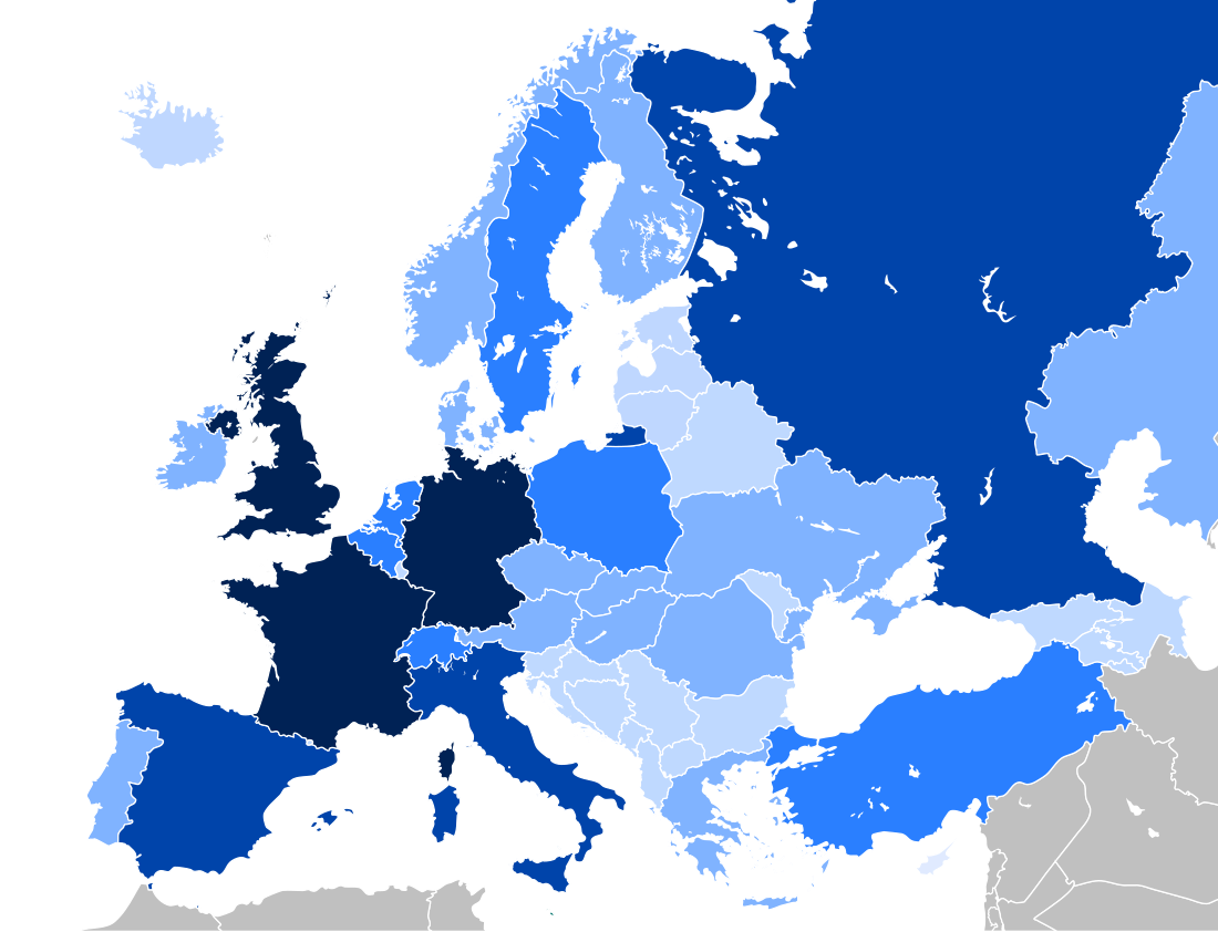 List of sovereign states in Europe by GDP (nominal)