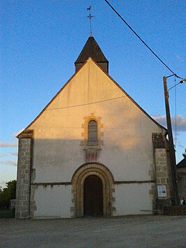 De kerk van Saligny-le-Vif