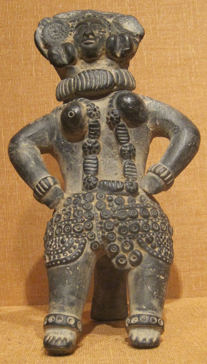 Female figure, northern India, Maurya period, c. 320-200 BCE, terracotta, HAA.JPG