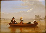 Thumbnail for File:Fishing Party on Long Island Sound Off New Rochelle, by James Goodwyn Clonney, 1847 AD, oil on canvas - Museo Nacional Centro de Arte Reina Sofía - DSC08667.JPG