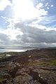 Fissure at Almannagjá and Þingvallavatn in the background.jpg