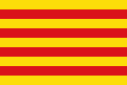 加泰隆尼亞的代表旗幟「令旗」（Senyera）