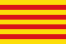 Drapeau de Catalogne (ca) Catalunya (oc) Catalonha