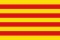Description de l'image Flag of Catalonia.svg.