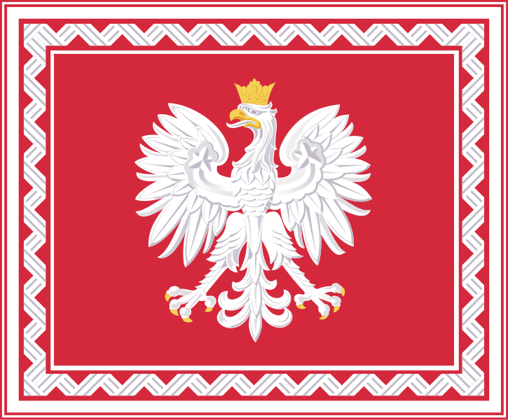 Fájl:Flag of the President of Poland.svg