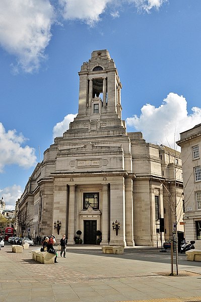 Freemasons Hall, London, home of the United Grand Lodge of England