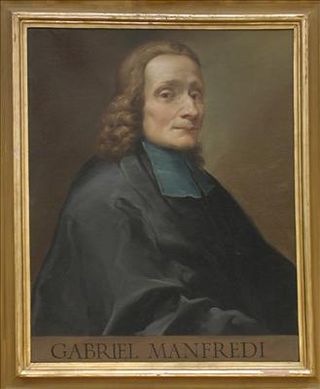 <span class="mw-page-title-main">Gabriele Manfredi</span> Italian mathematician (1681–1761)