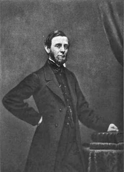 George Palmer Putnam, pictured, partnered with John Wiley in 1838 to form Wiley & Putnam