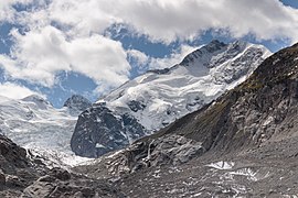 Gletsjerpad naar de Morteratschgletsjer 12-09-2019. (d.j.b) 07