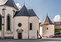 * Nomination 5/8 apse with Raitenau chapel of the Roman Catholic city parish church the Assumption of Mary and charnel house on Kirchgasse, Gmünd, Carinthia, Austria -- Johann Jaritz 02:10, 2 March 2019 (UTC) * Promotion Good quality. --Bgag 02:15, 2 March 2019 (UTC)