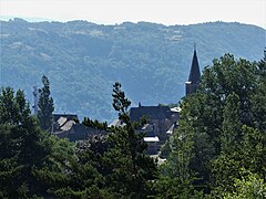 Le bourg de Golinhac.