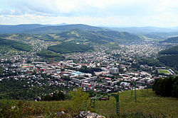 Gorno-Altaysk manzarası