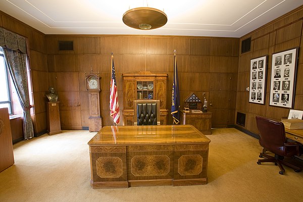 The ceremonial Governor's Office in the Oregon State Capitol